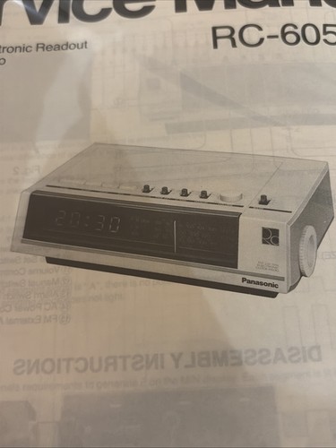 6050lbe digital clock radio - clock,