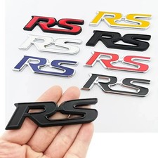 1x Metal RS Emblem Badge