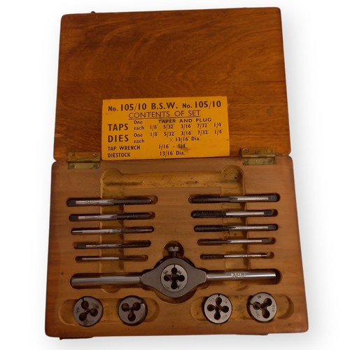 Bsw tap die set 105 - tap,