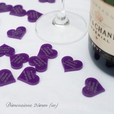 Personalised 25mm Purple