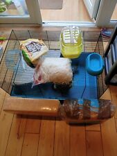 Pets at Home Wire Hamster and Mouse Cage Blue X Large Bundle With Accessories 