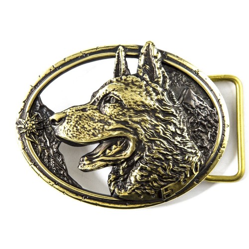 German shepherd belt buckle - belt,