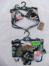 Grey multi bikini to fit size