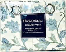 2 Count Richloom Home Fashions Florabotanica Spa 40" X 84" Grommet Panels