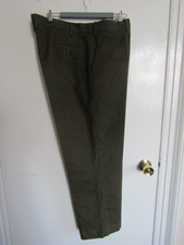 Gurteen Epsom Moleskin Trousers Olive Green 46" Regular