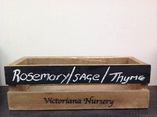  WOOD CRATE DISPLAY BOX