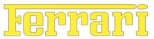 Ferrari vinyl decals