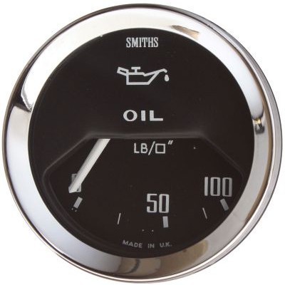 Smiths 100 psi electric oil - 0-100,
