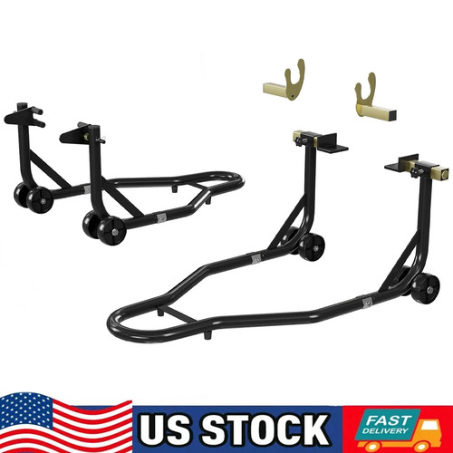 Pair motorcycle front rear - front, &
