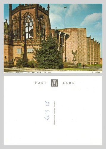 Postcard coventry cathedral - -,