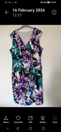 Ladies dress kaliko size 16 - by,