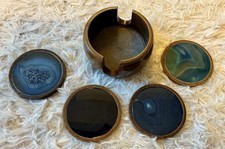 Vintage Brazilian Agate & Wood