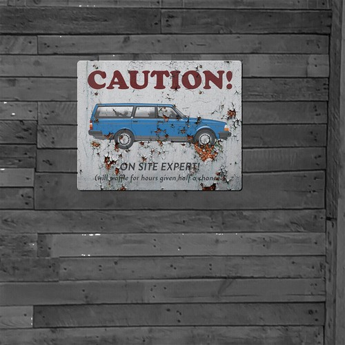 Man cave metal - man, sign