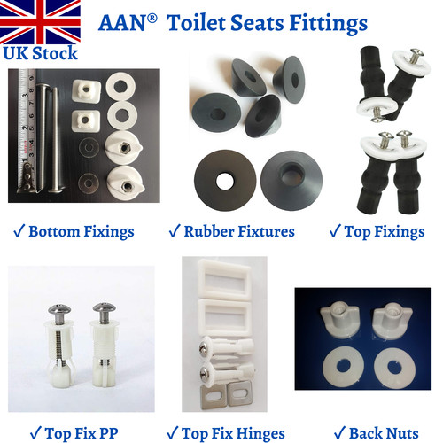Toilet seat fittings top - toilet,