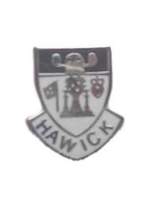 Hawick On The Scottish Borders Quality Enamel Lapel Pin Badge