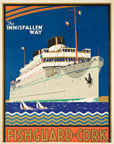 Innisfallen ship poster - ship,