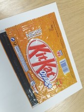 Nestle  kit kat  Orange  circa 2000 wrapper