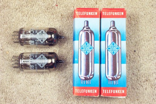 New mullard telefunken - 2,, new,