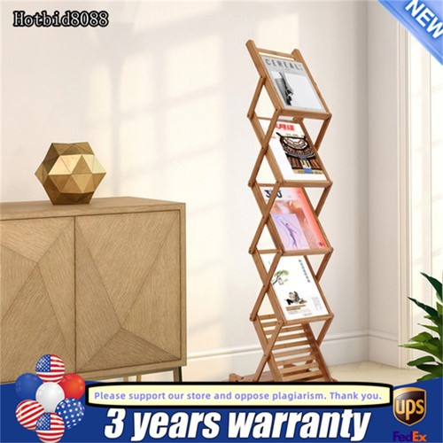 Foldable wood book rack - foldable,