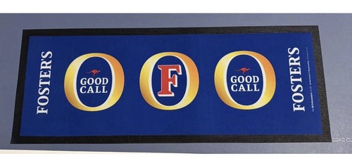Fosters bar runner beer - fosters,