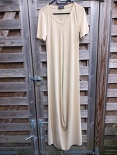 Ischiko Oska Cream Maxi Dress