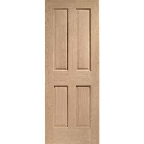 Internal oak victorian panel - oak, 4-panel