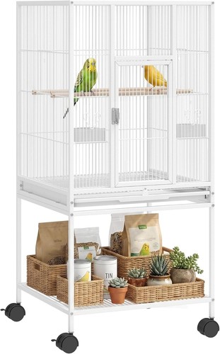Detachable bird cage - bird, on