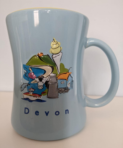 Devon souvenir ceramic mug - souvenir,