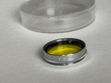 Vintage BDB 29.5mm Threaded Yellow  Filter