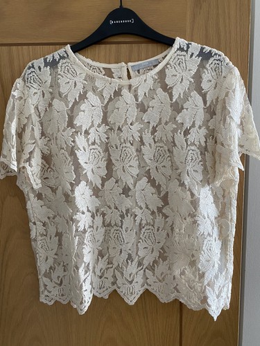 Zara cream lace - cream, l