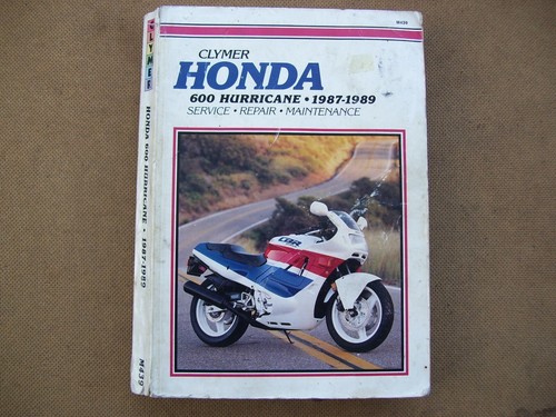 Honda 600 hurricane 1987 - honda,