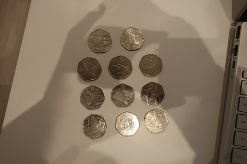 London olympic 50p - london,