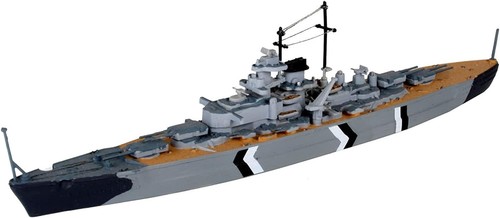 Unpainted 200 scale bismarck - scale,