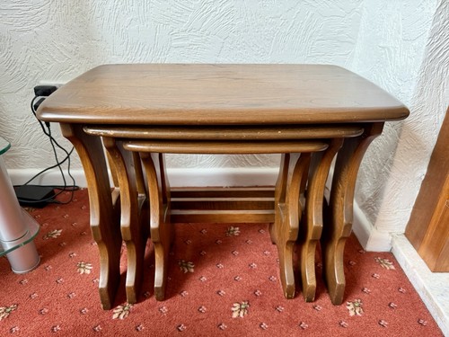 Midcentury ercol nest side - ercol, of