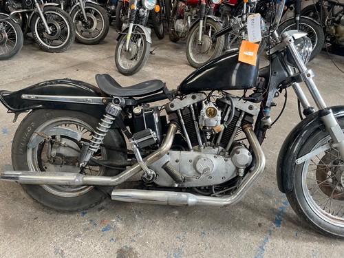 1977 harley davidson ironhead - davidson,