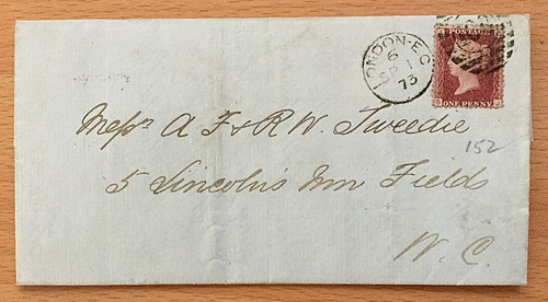 Queen victoria 1873 penny red - ,