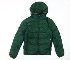 Calvin Klein Men's Green Puffer Jacket S