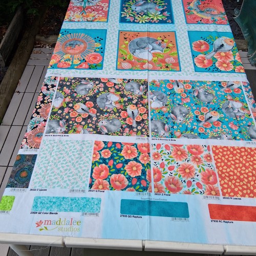 Fabrics m4223 rabbits - qt,