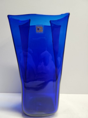 Vtg blenko cobalt blue - cobalt,