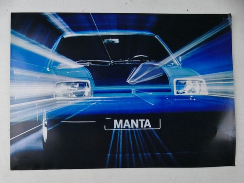 Opel manta 1975 leaflet - 1975,