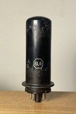 RCA VT115 6L6 Metal Tetrode Valve Tube Tests Good Made in USA