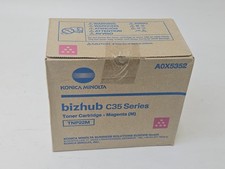 Konica Minolta TNP22M Magenta OEM toner Bizhub C35 A0X5352 6000 pages sealed box