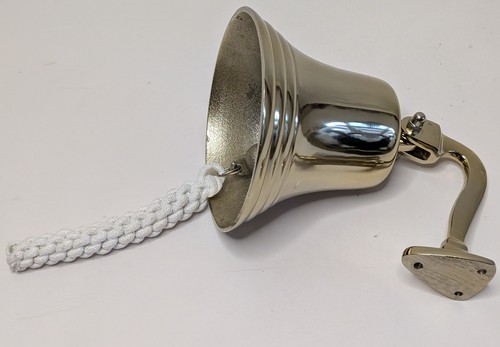 Nautical brass ship door bell - ship,