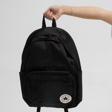 New CONVERSE Go Rucksack Black All Star Chuck Taylor student backpack Travel Bag