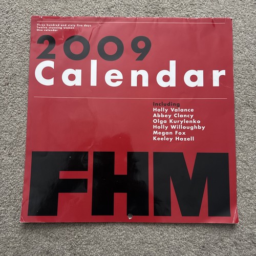 Fhm 2009 calendar holly - 2009,