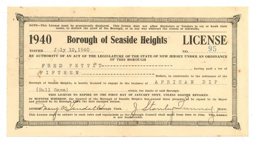 License operate african - license,