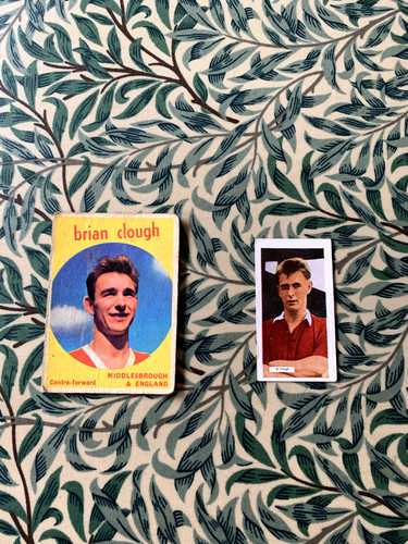 Brian clough football cards - 2,