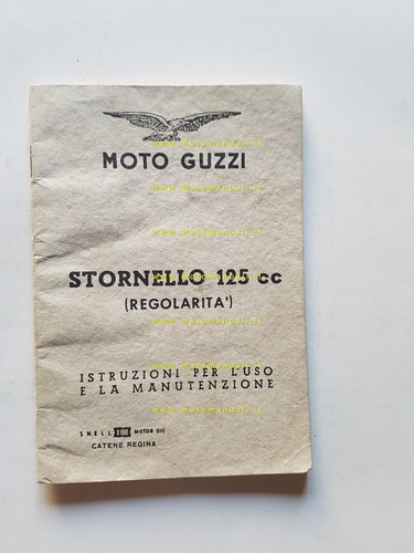 Moto guzzi 125 stornello - moto,