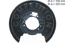 Splash Panel, brake disc for