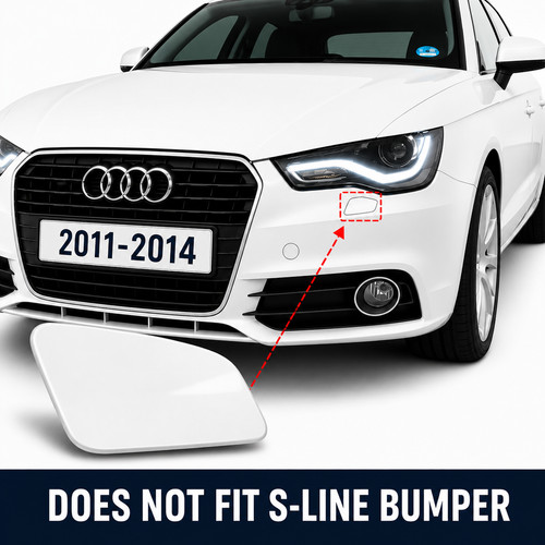 Headlight washer cover - headlight, for